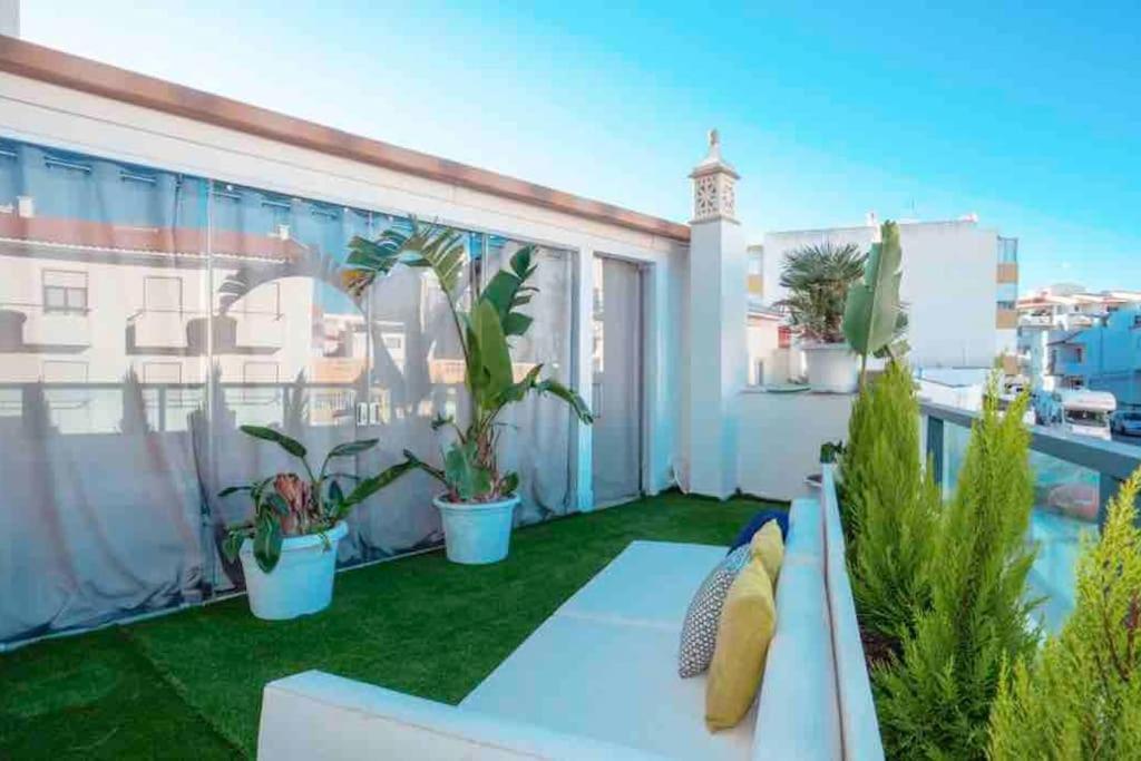 Luxuryvilla With Private Heated Pool And Spa 7P Quarteira Luaran gambar