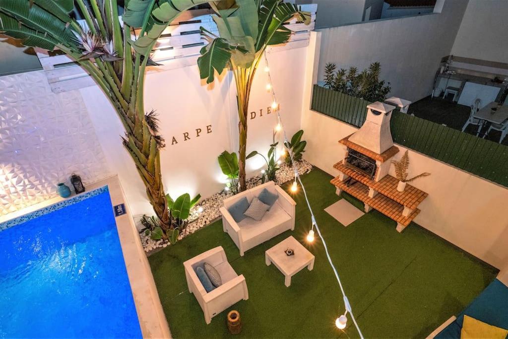 Luxuryvilla With Private Heated Pool And Spa 7P Quarteira Luaran gambar