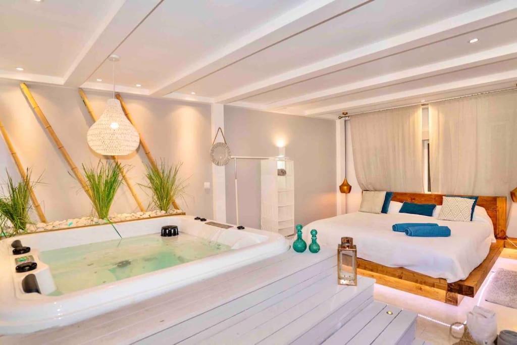 Luxuryvilla With Private Heated Pool And Spa 7P Quarteira Luaran gambar